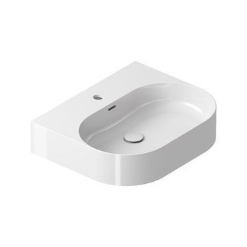настенный умывальник Ceramic Slim Wall O, N